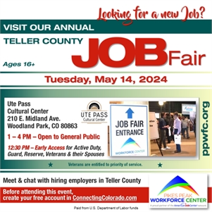 2024 Annual Teller County Job Fair, Ages 16+